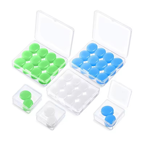 Wax-Free Moldable Putty Ear Plugs, 10-Pair — Moulded by hand, wax-free